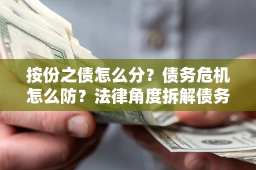 北京按份之债怎么分？债务危机怎么防？法律角度拆解债务分配与风险自保指南