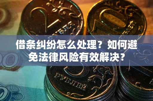 北京借条纠纷怎么处理？如何避免法律风险有效解决？