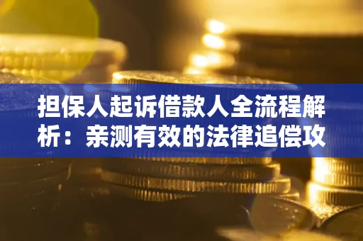 北京担保人起诉借款人全流程解析：亲测有效的法律追偿攻略