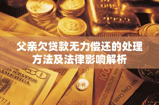 北京父亲欠贷款无力偿还的处理方法及法律影响解析
