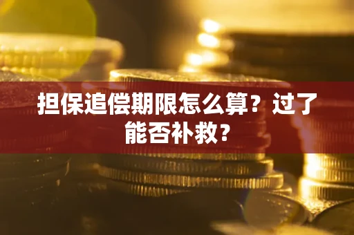 北京担保追偿期限怎么算？过了能否补救？